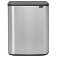 Мусорное ведро Brabantia Bo Touch Bin 223082 60 л, стальное