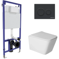 Комплект подвесной унитаз Berges Sigma + система инсталляции Berges Novum O5 043404