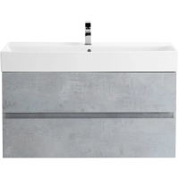 Тумба под раковину Cezares Molveno 46 100 MOLVENO 46-100-2C-SO-BET подвесная Beton