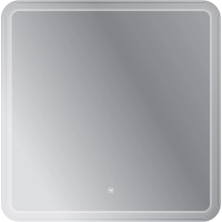 Зеркало Cezares Duet 80 CZR-SPC-DUET-800-800-LED-TCH с подсветкой с лазерной гравировкой и сенсорным выключателем