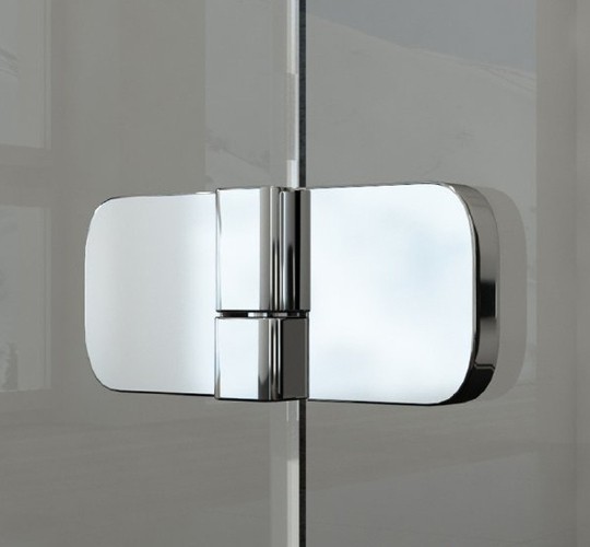 шторка на ванну ravak brilliant bvs2-100 l 7ula0a00z1 transparent, фурнитура хром