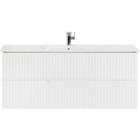 Тумба под раковину Cezares Duet 120 DUET-1200-2C-SO-BL подвесная Bianco Lucido