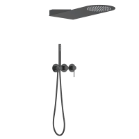 Душевой комплект Timo Saona SX-2340/03SM С ВНУТРЕННЕЙ ЧАСТЬЮ, черный