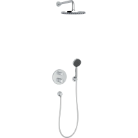 Душевая система Jacob Delafon Modulo E30758-CP с термостатом, хром