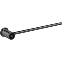 Полотенцесушитель электрический Boheme Stick 727-SGM 60x450, встраиваемый, МЭМ левый, графит глянец