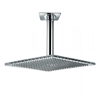 Верхний душ 400 x 400 мм Bossini DREAM-CUBE H35363.030 1 режим - держателем вертикальным 300 x Ø 36 мм, цвет: хром