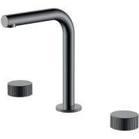 Смеситель для раковины Boheme Stick Linea 152-SGM.3 графит глянец