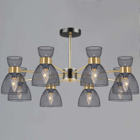 Люстра Reluce 39760-0.3-08 COP+BK