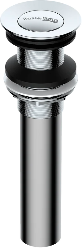 Донный клапан WasserKRAFT A249 клик клак, хром