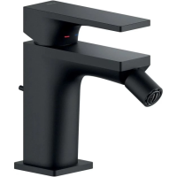 Смеситель Nobili Seven SE124119/1BM для биде, с донным клапаном, черный матовый