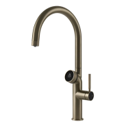 Смеситель для кухни Gessi Vita 
 60720#149 цвет-finox brushed nickel