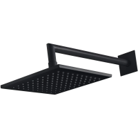 Верхний душ Cezares Porta-TDDQ-NOP черный матовый