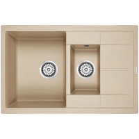 Кухонная мойка Paulmark Feste песочный PM237850-QU