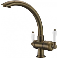 Смеситель для кухни ZorG Sanitary ZR 327 YF ANTIQUE