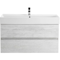 Тумба под раковину Cezares Molveno 46 80 MOLVENO 46-80-2C-SO-LB подвесная Legno Bianco