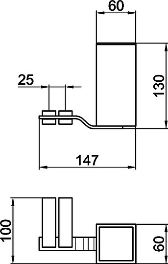 Стакан для зубных щеток Webert Wolo WO500301015 цвет хром