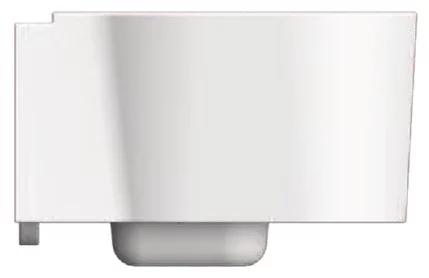 унитаз подвесной безободковый scarabeo bucket 8812/cl, без сиденья, цвет белый.