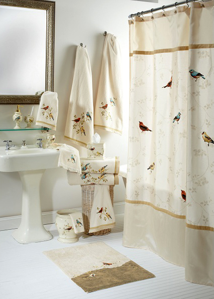 Стакан для зубных щеток Avanti Gilded Birds