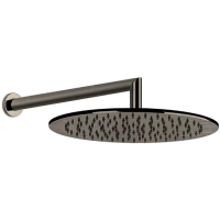 Верхний душ Gessi Emporio 47372#149 Ø301#1 мм, с кронштейном, цвет Finox