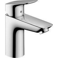 Смеситель для раковины с донным клапаном CoolStart Hansgrohe Logis 71102000