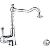 Смеситель для кухни Emmevi Laguna 40516/BC хром/белый