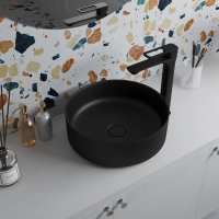 Раковина-чаша Iddis Ray 35см RAYBM03i27 Черная матовая