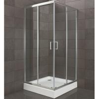 Душевой уголок BelBagno Uno 80х80 UNO-195-A-2-80-C-Cr профиль Хром стекло прозрачное