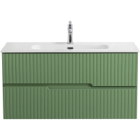 Тумба под раковину Cezares Duet-N 100 DUET-N-1000-2C-SO-PS-P подвесная Фисташковый Софт