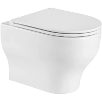 Унитаз подвесной BelBagno Lucie BB063CHR безободковый, белый