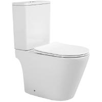 Унитаз компакт Aquatek Вега AQ2904T-00 с бачком и сиденьем Микролифт