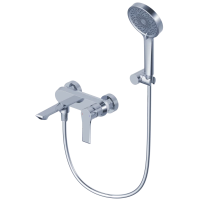 Смеситель для ванны Wonzon & Woghand Brilliant WW-88037079-CR с душевым гарнитуром, хром