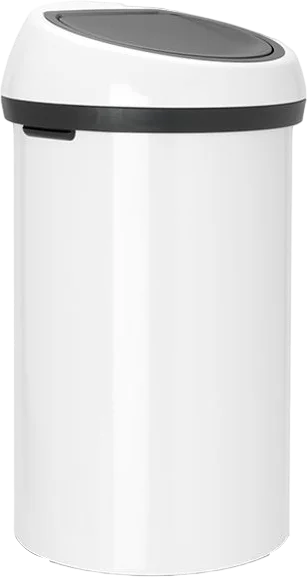 Мусорное ведро Brabantia Touch Bin 108686 30 л, белое