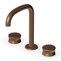 Смеситель для раковины Zucchetti Sablier 
 ZSL5342.XSP21 цвет-matt chocolate PVD