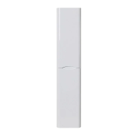 Шкаф-пенал BelBagno Acqua 32 ACQUA-1600-2A-SC-BL-P подвесной Bianco Lucido