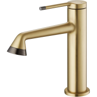 Смеситель для раковины Arrow AMP11855LJ без донного клапана, золотой матовый