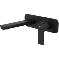 Смеситель для раковины Lemark Ursus LM7226BL черный матовый