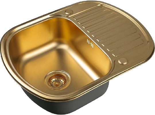 Кухонная мойка ZorG Inox PVD SZR-6249 BRONZE