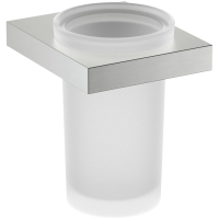 Стакан для зубных щеток Timo Petruma 15233/13 настенный, никель матовый