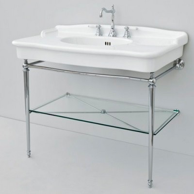 раковина полувстраиваемая 112 см artceram hermitage hel004 01 00