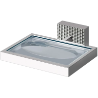 Мыльница Cezares Prizma PRIZMA-SODD-01 настенная, хром