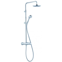 Душевая система Kludi Logo Dual Shower System 6809205-00 с термостатом, ручная лейка 3S