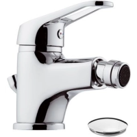 Смеситель Remer Remix R20P для биде, с донным клапаном, хром