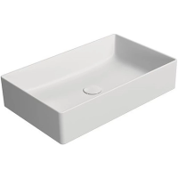 Раковина GSI Kube X 945309 накладная, 60x37 см, Bianco opaco (Белый матовый)