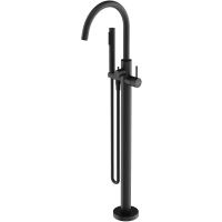 Смеситель напольный для ванны Sancos Etna SC9009MB черный матовый