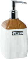 Дозатор для жидкого мыла Fixsen White Wood FX-402-1 белый