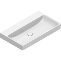 Раковина Catalano Green 0420800001 80x47 см, накладная, подвесная, белый глянец