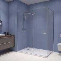 Душевой уголок RGW Stilvoll SV-040 100x90 см профиль хром, стекло прозрачное