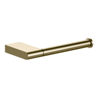 Держатель для туалетной бумаги Gessi ORIGINI 66455#710, латунь PVD