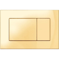 Клавиша для инсталляции Berges Atom 049235 для унитаза, АБС-пластик, золото