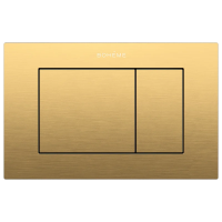 Кнопка смыва Boheme 650/2-MG matt gold